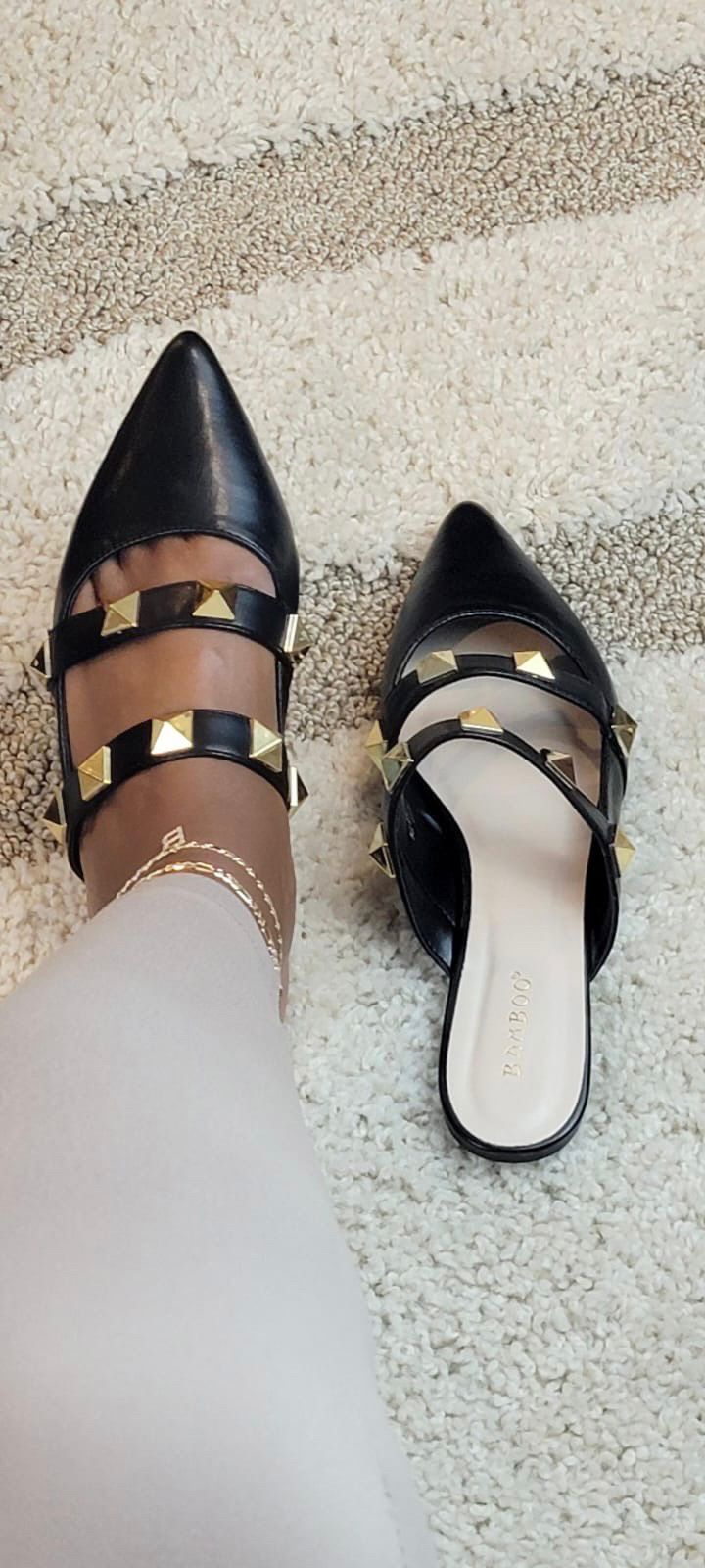 "Simply Studding" Black Mule