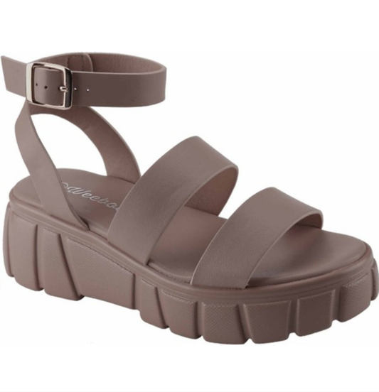 "GeGe" Nude Sandal