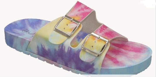 "Alex" Tie Dye Sandal